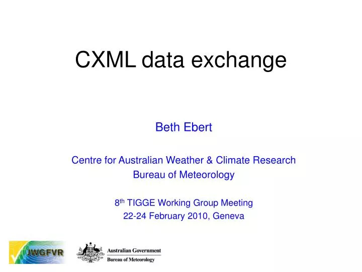 cxml data exchange