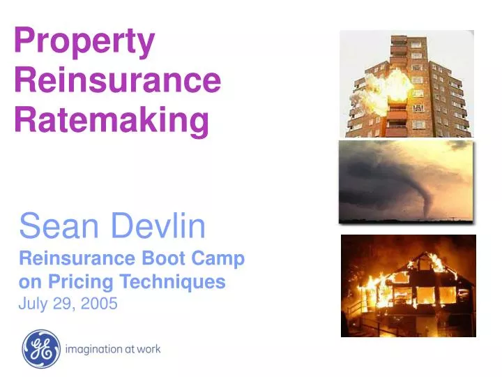 property reinsurance ratemaking