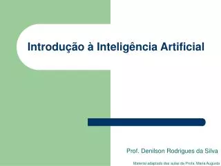 introdu o intelig ncia artificial