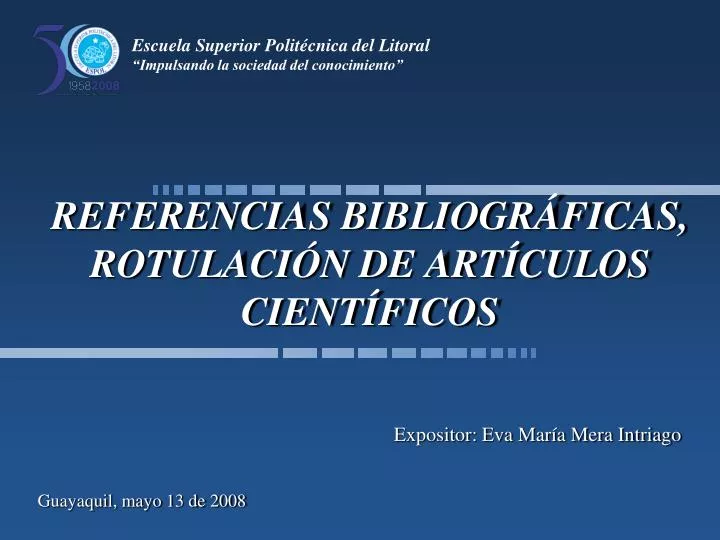 referencias bibliogr ficas rotulaci n de art culos cient ficos