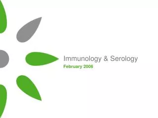 Immunology &amp; Serology