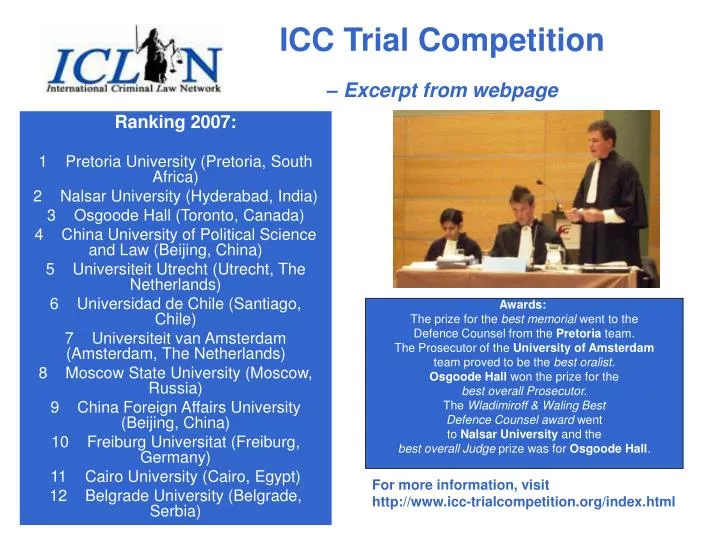icc trial competition excerpt from webpage