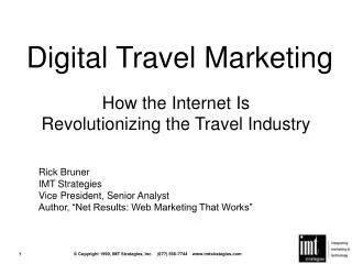 How the Internet Is Revolutionizing the Travel Industry