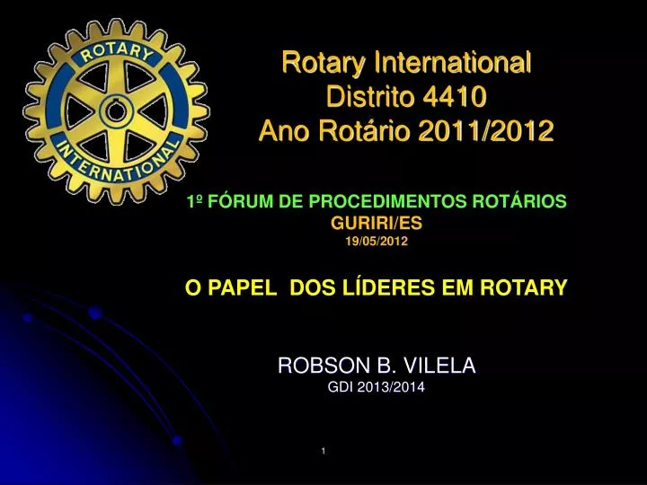 rotary international distrito 4410 ano rot rio 2011 2012