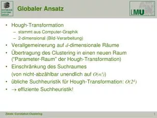globaler ansatz