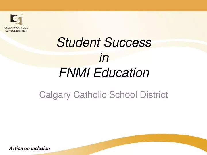 student success in fnmi education