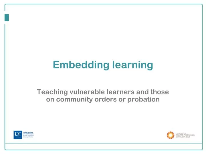 embedding learning
