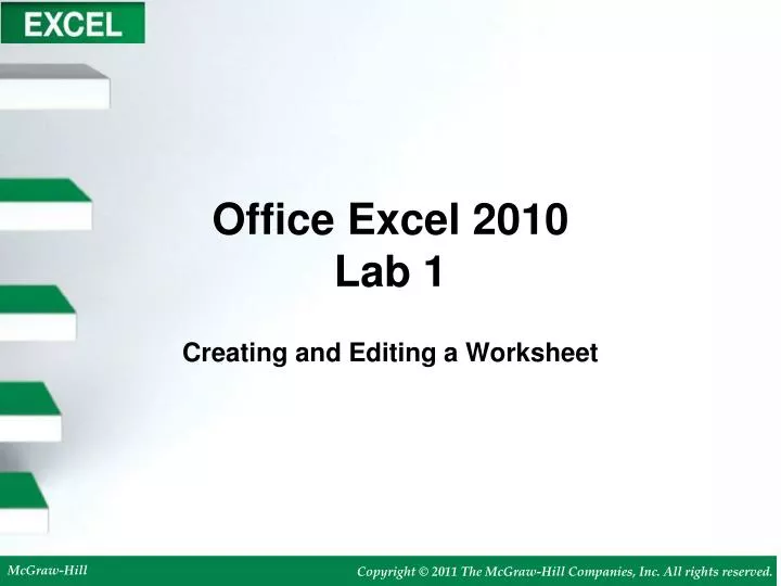 office excel 2010 lab 1