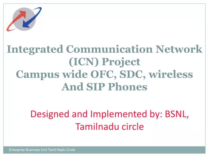 integrated communication network icn project campus wide ofc sdc wireless and sip phones
