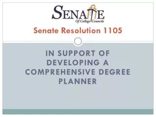 Senate Resolution 1105