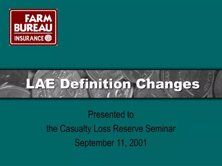 lae definition changes