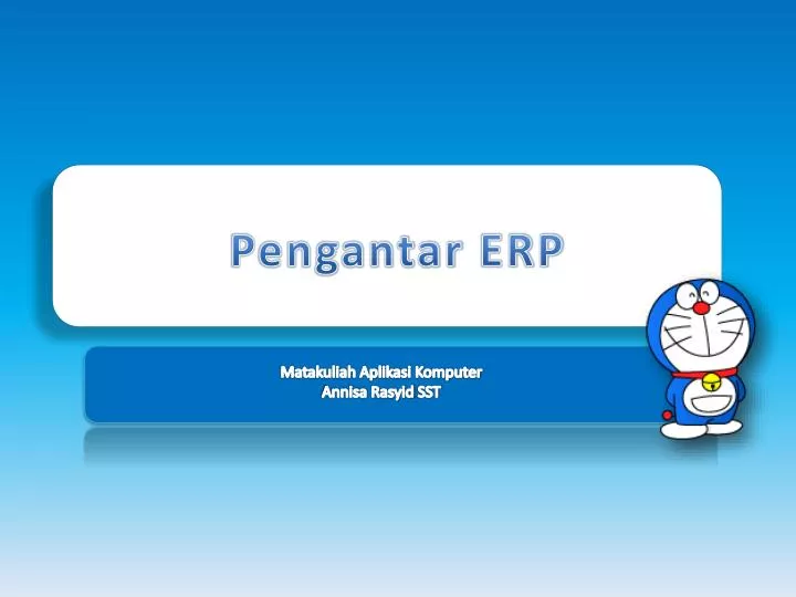 pengantar erp