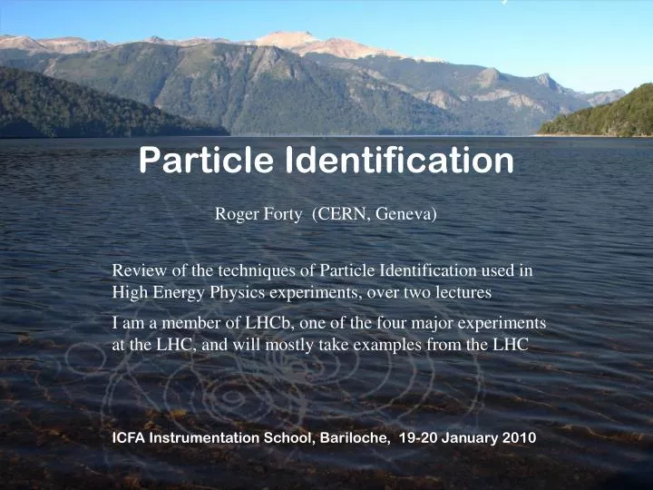 particle identification