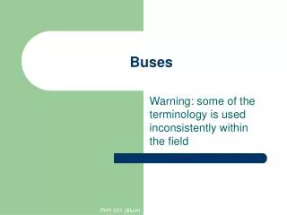 Buses