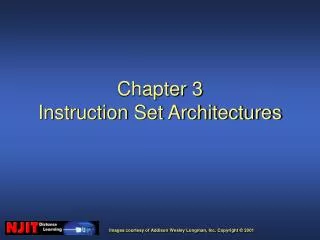 Chapter 3 Instruction Set Architectures