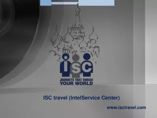 ISC travel (IntelService Center) isctravel