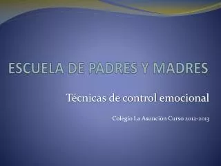 escuela de padres y madres