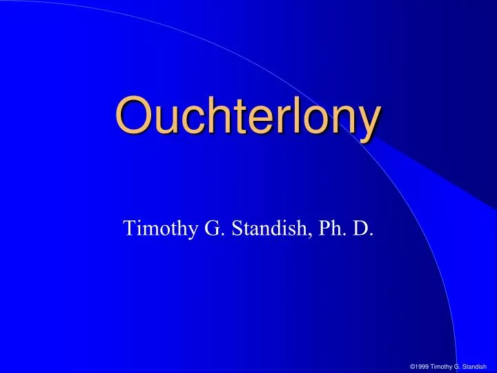 ouchterlony