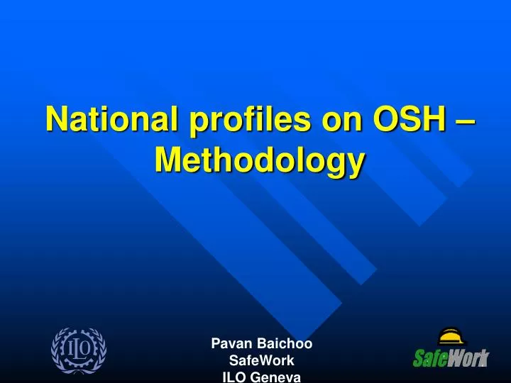 national profiles on osh methodology