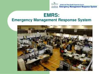 EMRS: Emergency Management Response System
