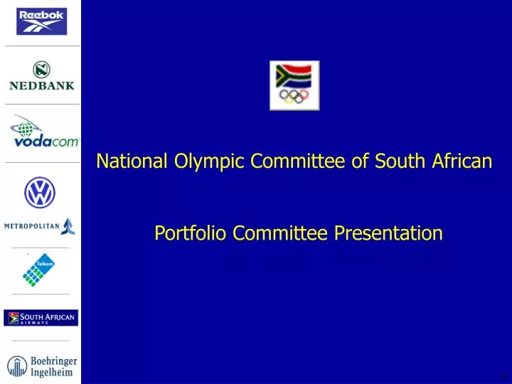 national olympic committee of south african