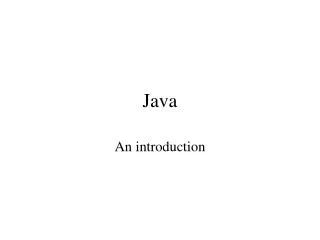 Java