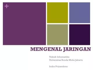 mengenal jaringan
