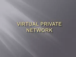 virtual private network