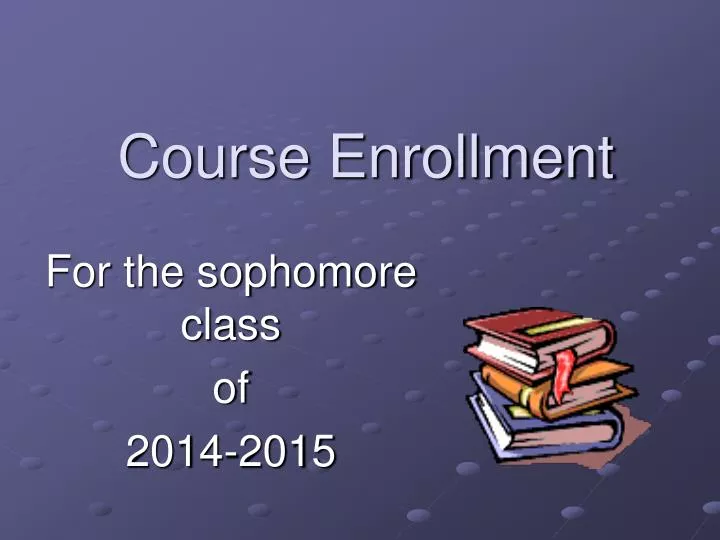 course enrollment