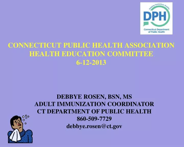 connecticut public health association health education committee 6 12 2013