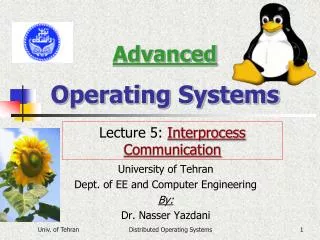 advanced operating systems