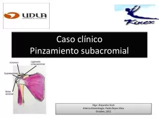caso cl nico pinzamiento subacromial