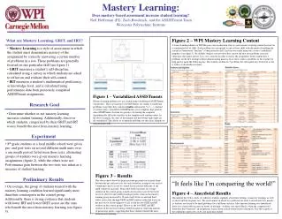 What are Mastery Learning, GRIT, and IRT?