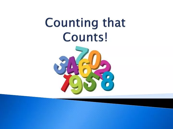 counting that counts