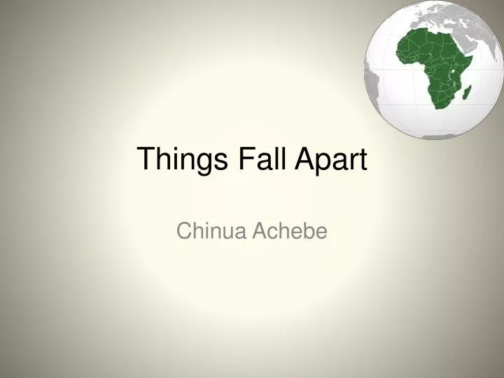 things fall apart