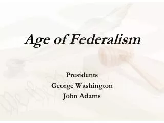 Age of Federalism