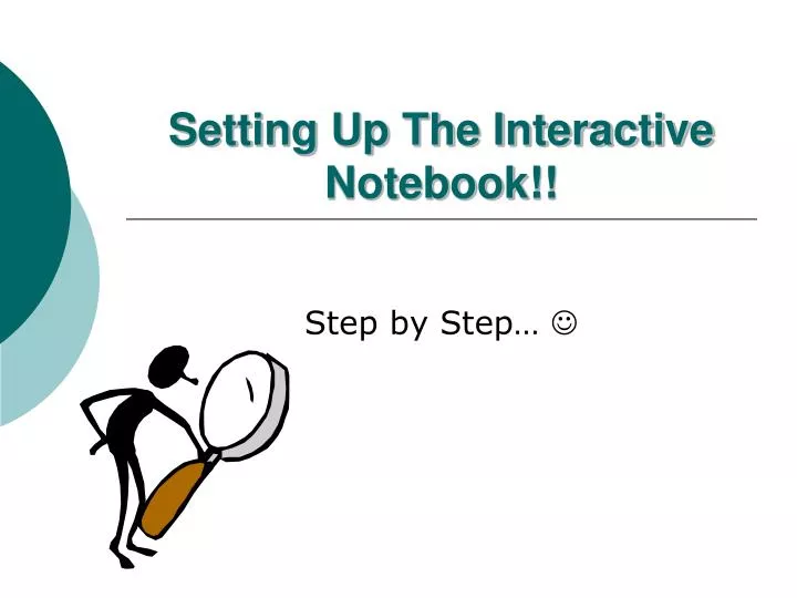 setting up the interactive notebook