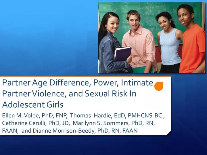 partner age difference power intimate partner violence and sexual risk in adolescent girls