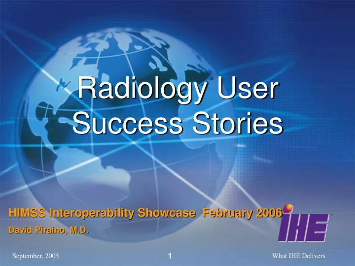 radiology user success stories