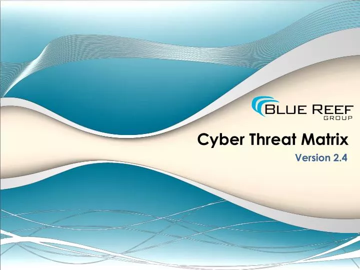 cyber threat matrix