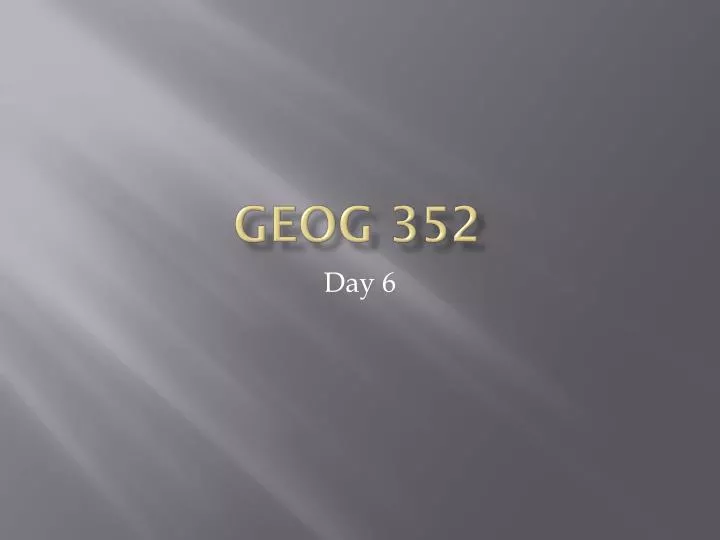 geog 352