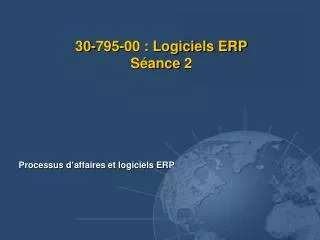 30 795 00 logiciels erp s ance 2