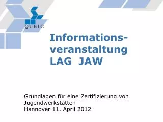 informations veranstaltung lag jaw