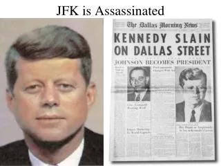 jfk is assassinated