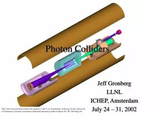 Photon Colliders