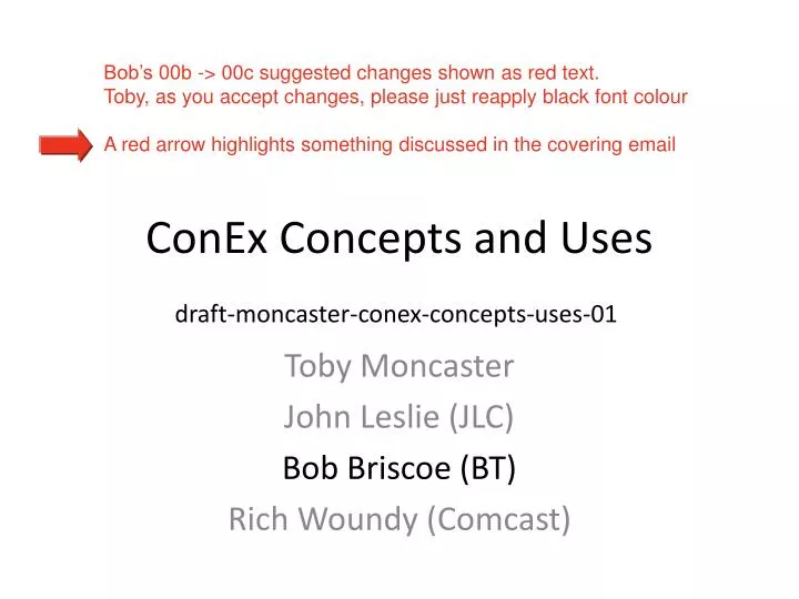 conex concepts and uses