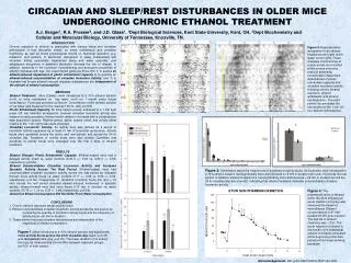 Circadian and sleep/rest disturbances in older mice undergoing chronic ethanol treatment