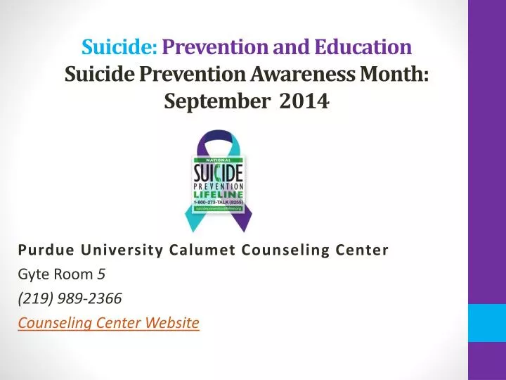 suicide prevention and education suicide prevention awareness month september 2014