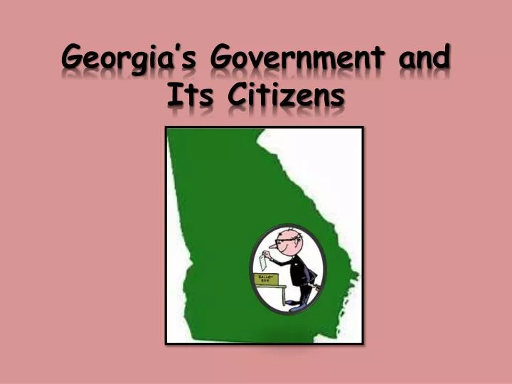 georgia s government and its citizens