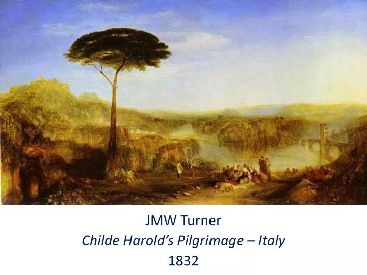 jmw turner childe harold s pilgrimage italy 1832